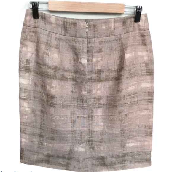 Ann Taylor Loft Tan/Brown Pencil Skirt Size 2 - Picture 2 of 8
